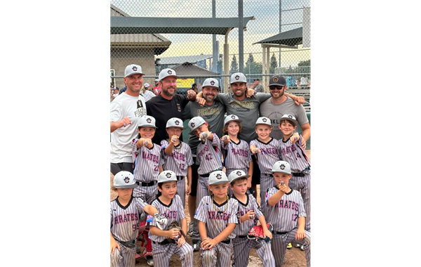 8U Pirates Take 1st Place!