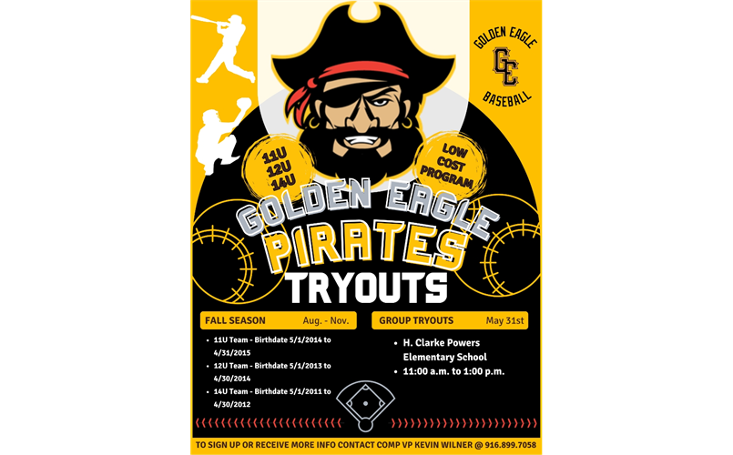 GE Pirates Tryouts